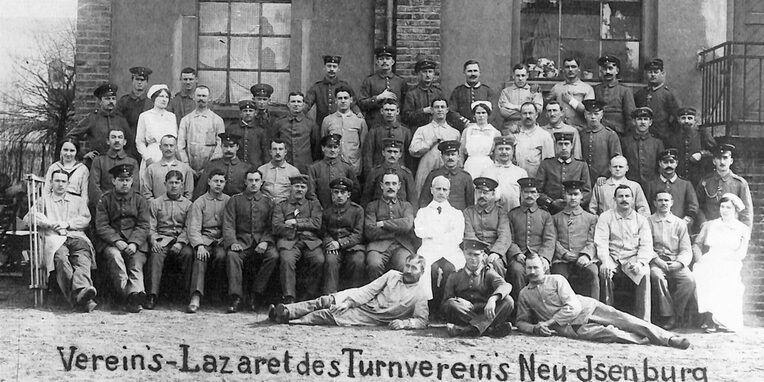 Vereins-Lazaret des Turnvereins N-I, 1916