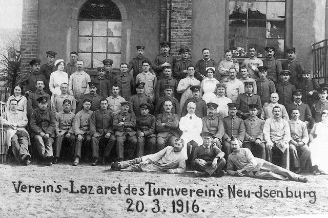 Vereins-Lazaret des Turnvereins N-I, 1916
